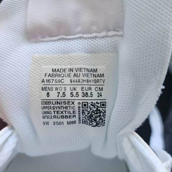 ❤️Converse All Stars Logan Urban Low Sz 7.5 Women's Shoes Sneaker White A16759C - Picture 13 of 13